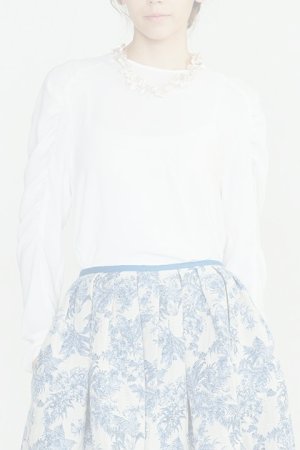 画像1: DOUBLE STANDARD CLOTHING ダブルスタンダードクロージング ソアパールツイストジョーゼット{-BCS}