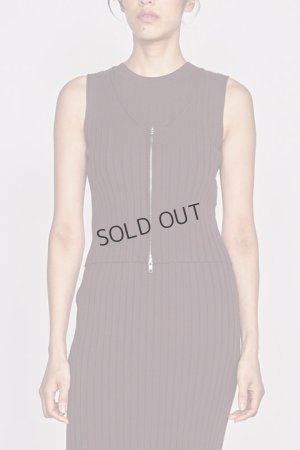 画像1: {SOLD}DOUBLE STANDARD CLOTHING ダブルスタンダードクロージング RUTHENA 12G2P ワイドリブ ニット{-BCS}