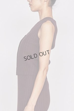 画像2: {SOLD}DOUBLE STANDARD CLOTHING ダブルスタンダードクロージング RUTHENA 12G2P ワイドリブ ニット{-BCS}