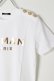 画像2: {SOLD}BALMAIN バルマン BF2 T-SHIRTS 3B METALLIC LOGO{0101350I414-GAD-BJS} (2)