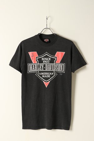 画像1: Vintage HARLEY DAVIDSON AMERICAN MADE TEE{-BAA}