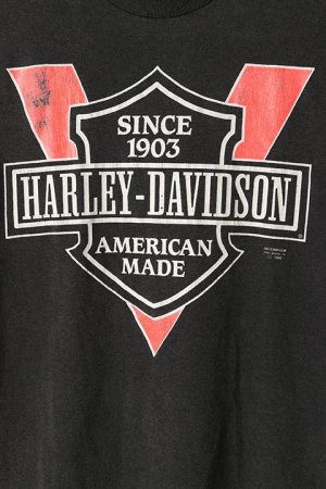 画像4: Vintage HARLEY DAVIDSON AMERICAN MADE TEE{-BAA}