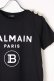 画像2: {SOLD}BALMAIN バルマン BF1 T-SHIRTS SS 3 BTN FLOCKY LOGO{0111350I386-EAB-BJS} (2)