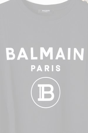 画像3:   BALMAIN バルマン BF1 T-SHIRTS SS 3 BTN FLOCKY LOGO{0111350I386-EAB-BJS}