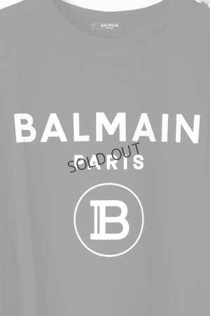 画像3: {SOLD}BALMAIN バルマン BF1 T-SHIRTS SS 3 BTN FLOCKY LOGO{0111350I386-EAB-BJS}