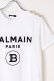 画像2: {SOLD}BALMAIN バルマン BF1 T-SHIRTS SS 3 BTN FLOCKY LOGO{0111350I386-GAB-BJS} (2)