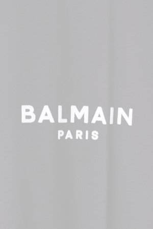 画像3:   BALMAIN バルマン BF1 T-SHIRTS FLOCKY S-LOGO{0111351I382-EAB-BJS}
