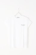   BALMAIN バルマン BF1 T-SHIRTS FLOCKY S-LOGO{0111351I382-GAB-BJS}