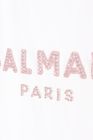 画像3:   BALMAIN バルマン BF1 T-SHIRTS SS 3 BTN EMBROIDERY LOGO{0111553P036-GBQ-BJS}