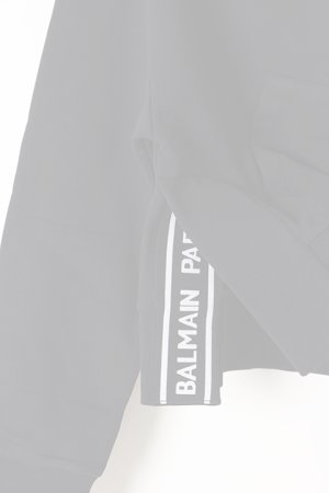 画像3:   BALMAIN バルマン BF1 C&S HOODIE SHORT S-LOGO{0113792I383-EAB-BJS}