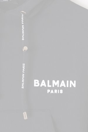画像4:   BALMAIN バルマン BF1 C&S HOODIE SHORT S-LOGO{0113792I383-EAB-BJS}