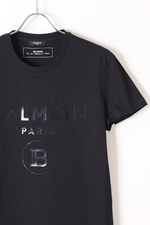 画像2: 【 30%OFF セール｜53,900円→37,730円】 BALMAIN バルマン BH1 T-SHIRTS BALMAIN STAMP SIL{-BJS}