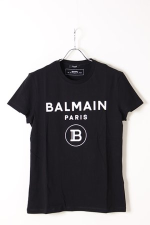 画像1: BALMAIN バルマン BH1 T-SHIRTS FLOKY BALMAIN{-BJS}