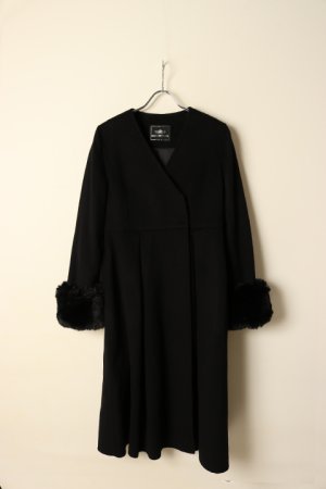 画像6: 【 40%OFF セール101,200円→60,720円】 グレースコンチネンタル｜GRACE CONTINENTAL  ノーカラーリバーコート{-BCA}