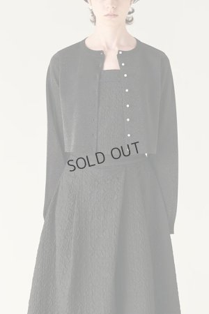 画像1: {SOLD}グレースコンチネンタル｜GRACE CONTINENTAL  ラメシアーショートニットカーディガン{-BDA}