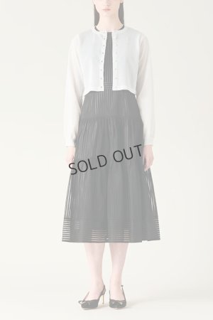 画像2: {SOLD}グレースコンチネンタル｜GRACE CONTINENTAL  ラメシアーショートニットカーディガン{-BDA}