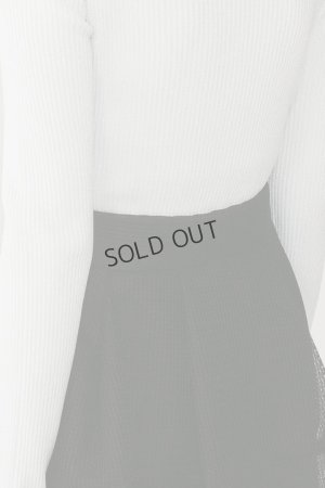 画像5: {SOLD}グレースコンチネンタル｜GRACE CONTINENTAL  ダンボールメッシュスカート{-BES}