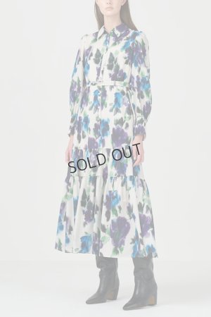 画像1: 【周年記念 24%OFF ｜42,900円→32,604円】 グレースコンチネンタル｜GRACE CONTINENTAL  フラワープリントティアードワンピース{-BDA}