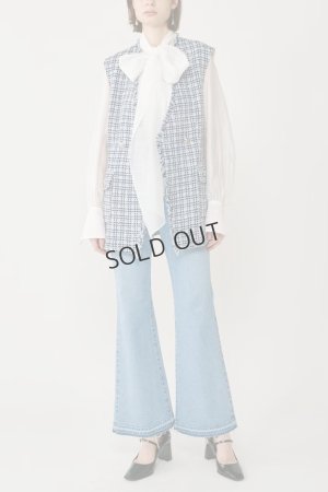 画像3: グレースコンチネンタル｜GRACE CONTINENTAL  シアーボウタイブラウス{-BES}