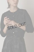 【 40%OFF セール33,000円→19,800円】 グレースコンチネンタル｜GRACE CONTINENTAL  ローズ刺繍ニットカーディガン{-BES}