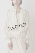 {SOLD}グレースコンチネンタル｜GRACE CONTINENTAL  シアーニットバルーンジャケット{-BES}
