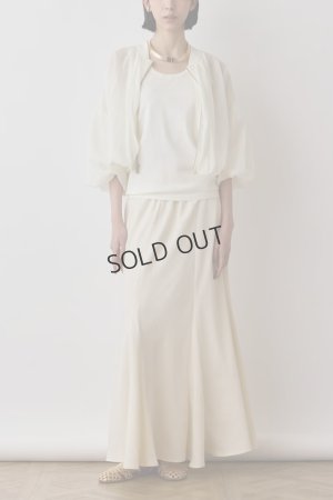 画像3: {SOLD}グレースコンチネンタル｜GRACE CONTINENTAL  シアーニットバルーンジャケット{-BES}