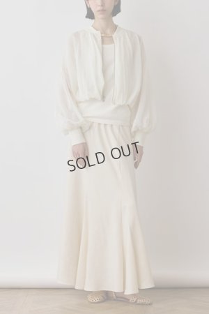 画像5: {SOLD}グレースコンチネンタル｜GRACE CONTINENTAL  シアーニットバルーンジャケット{-BES}