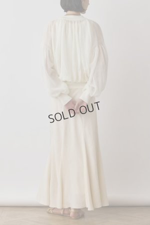 画像6: {SOLD}グレースコンチネンタル｜GRACE CONTINENTAL  シアーニットバルーンジャケット{-BES}