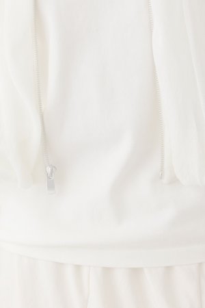 画像13:  {SOLD} グレースコンチネンタル｜GRACE CONTINENTAL  シアーニットバルーンジャケット{-BES}