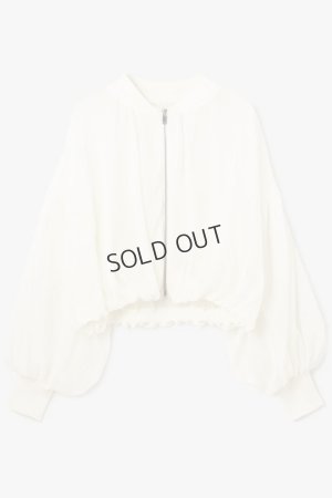 画像15: {SOLD}グレースコンチネンタル｜GRACE CONTINENTAL  シアーニットバルーンジャケット{-BES}