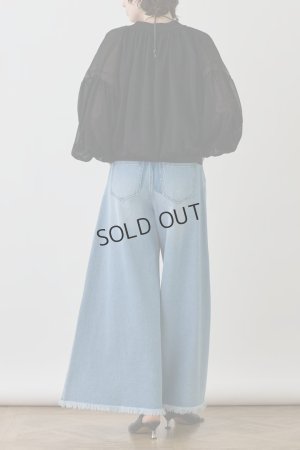 画像3: グレースコンチネンタル｜GRACE CONTINENTAL  シアーニットバルーンジャケット{-BES}