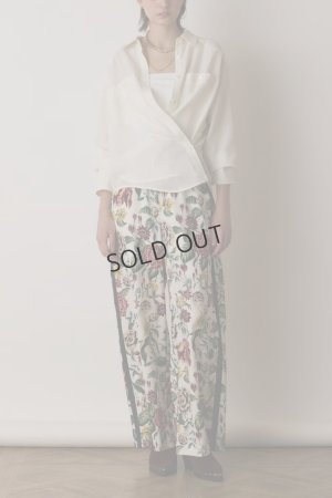 画像4: {SOLD}グレースコンチネンタル｜GRACE CONTINENTAL  シアー2wayウエスタンシャツ{-BES}