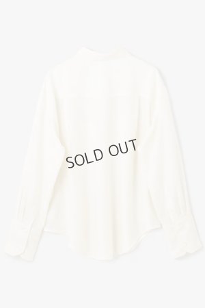 画像11: {SOLD}グレースコンチネンタル｜GRACE CONTINENTAL  シアー2wayウエスタンシャツ{-BES}