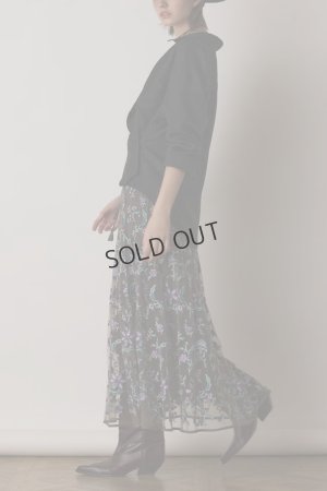 画像5: {SOLD}グレースコンチネンタル｜GRACE CONTINENTAL  シアー2wayウエスタンシャツ{-BES}