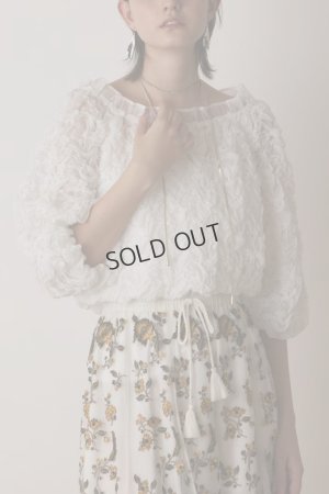 画像1: 【周年記念 10%OFF ｜35,200円→31,680円】 グレースコンチネンタル｜GRACE CONTINENTAL  シャーリングトップ{-BES}
