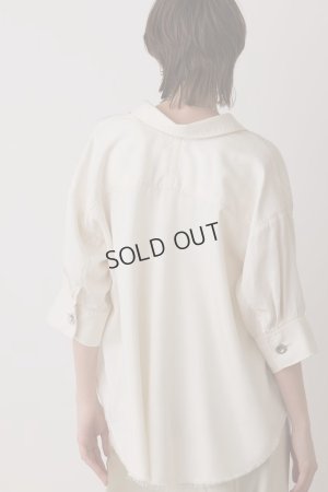 画像2: グレースコンチネンタル｜GRACE CONTINENTAL  ハーフスリーブルーズシャツ{-BES}