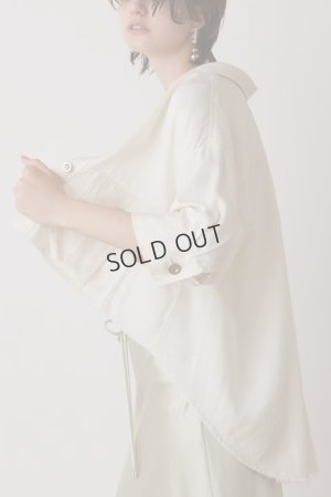 画像6: グレースコンチネンタル｜GRACE CONTINENTAL  ハーフスリーブルーズシャツ{-BES}