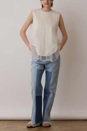 画像3: 【 40%OFF セール28,600円→17,160円】 グレースコンチネンタル｜GRACE CONTINENTAL  シアージャガードカットトップ{-BES}