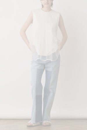 画像3:  {SOLD} グレースコンチネンタル｜GRACE CONTINENTAL  シアージャガードカットトップ{-BES}