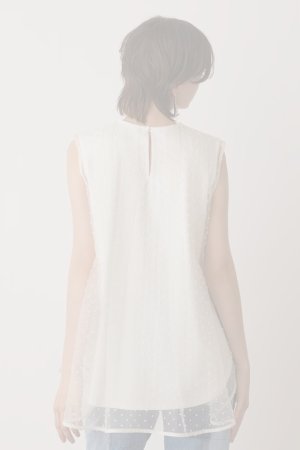 画像5:  {SOLD} グレースコンチネンタル｜GRACE CONTINENTAL  シアージャガードカットトップ{-BES}