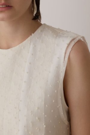 画像7: 【 40%OFF セール28,600円→17,160円】 グレースコンチネンタル｜GRACE CONTINENTAL  シアージャガードカットトップ{-BES}