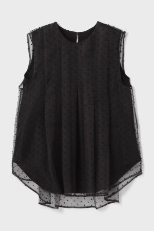 画像7: 【 40%OFF セール28,600円→17,160円】 グレースコンチネンタル｜GRACE CONTINENTAL  シアージャガードカットトップ{-BES}