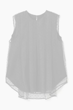 画像7:   グレースコンチネンタル｜GRACE CONTINENTAL  シアージャガードカットトップ{-BES}