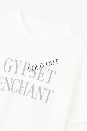 画像15: {SOLD}グレースコンチネンタル｜GRACE CONTINENTAL  クラッシュロゴTシャツ{-BES}