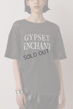 画像1: {SOLD}グレースコンチネンタル｜GRACE CONTINENTAL  クラッシュロゴTシャツ{-BES}