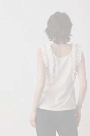 画像4:   グレースコンチネンタル｜GRACE CONTINENTAL  フリルカットトップ{-BES}