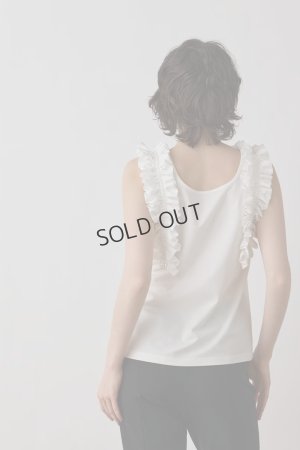 画像4: {SOLD}グレースコンチネンタル｜GRACE CONTINENTAL  フリルカットトップ{-BES}