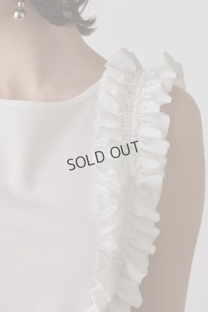 画像6: {SOLD}グレースコンチネンタル｜GRACE CONTINENTAL  フリルカットトップ{-BES}