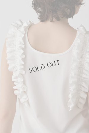 画像7: {SOLD}グレースコンチネンタル｜GRACE CONTINENTAL  フリルカットトップ{-BES}