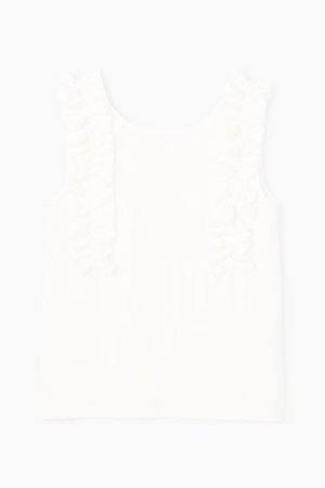 画像8:   グレースコンチネンタル｜GRACE CONTINENTAL  フリルカットトップ{-BES}